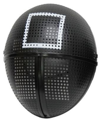 Asotv Mask W/Shape 3 Assorted — XH7638