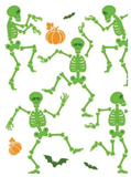 Skeleton Window Stickers 28cm — XH7815