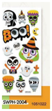 Bobble Eyed Puffy Stickers Assorted — XH7823