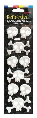 Creepy Reflective Stickers Assorted — XH7826