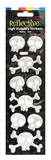 Creepy Reflective Stickers Assorted — XH7826