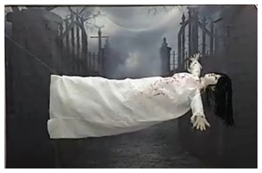 Animated Possessed Floating Girl 1.2m — XH7841