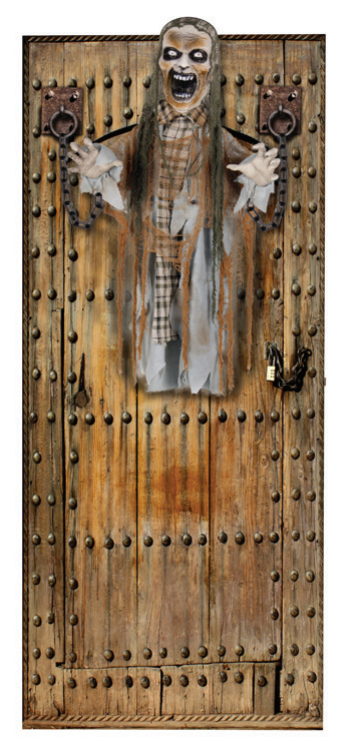 Animated Zombie Door Hanger 1m — XH7847