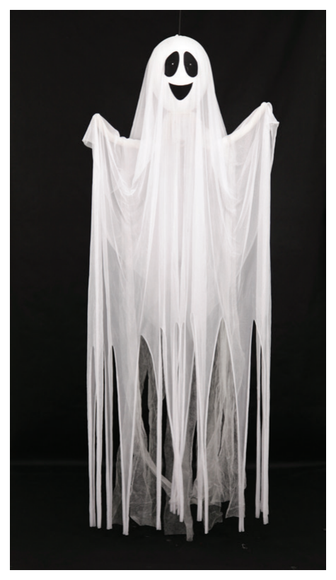 Animated Rotating Hanging Ghost 1.8m — XH7849