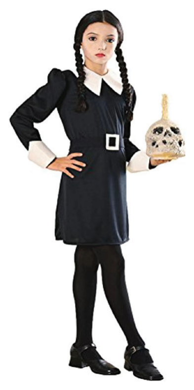 Costume Black School Dress Girl — XH7913