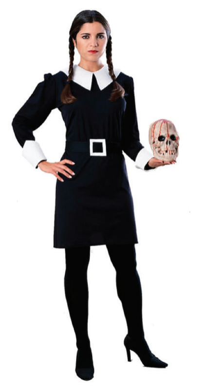 Costume Black School Dress Ladies — XH7916