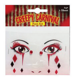 Clown Face Art Assorted — XH7941