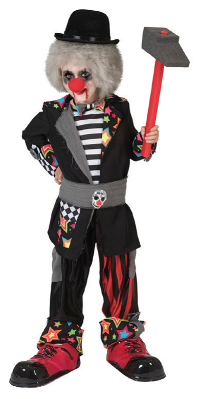 Costume Colourful Clown Boys — XH7948