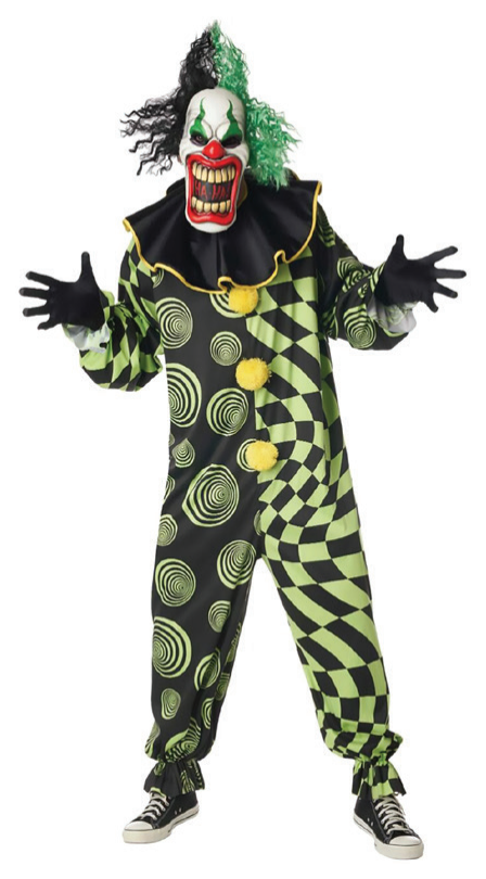 Costume Crazy Clown Mens — XH7953