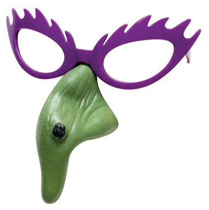 Witch Nose Party Glasses — XH7961