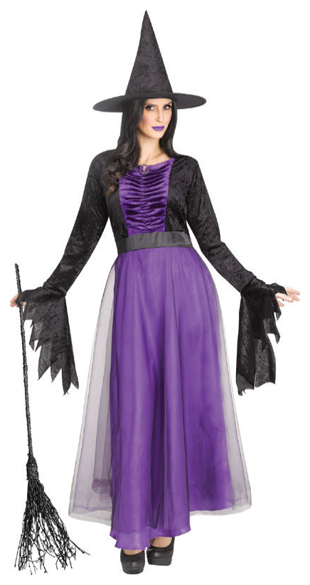 Costume Purple Witch Ladies — XH7965