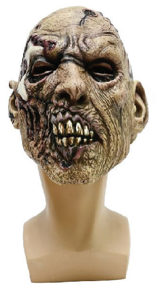Horror Zombie Latex Mask Assorted — XH7972