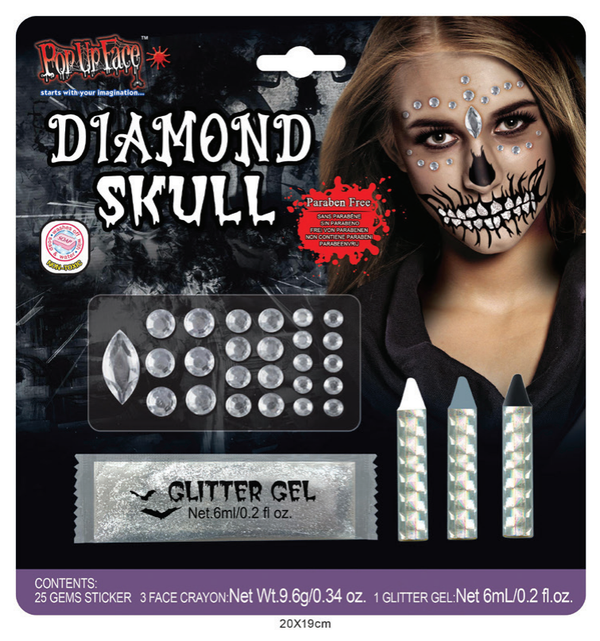 Diamond Skull Makeup Kit — XH7993