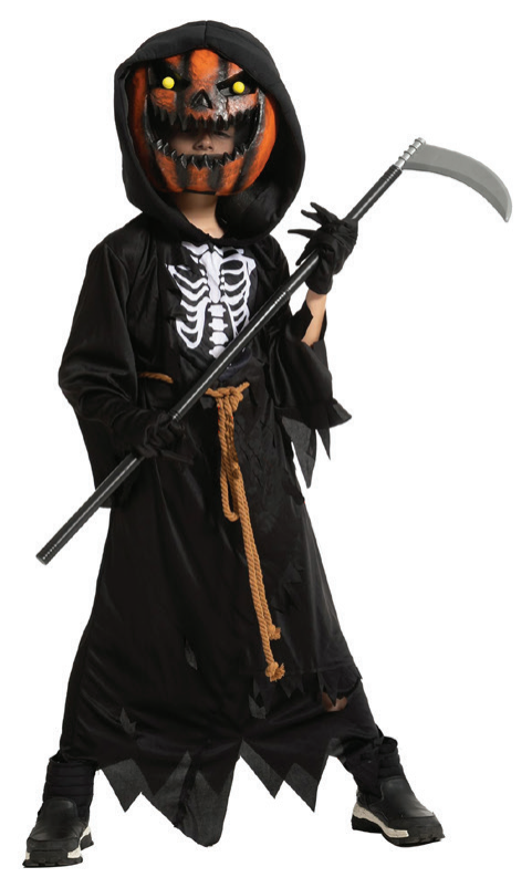 Costume Skeleton Reaper Boys — XH8087