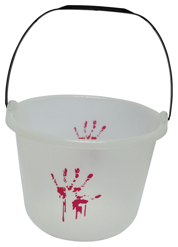 Trick Or Treat Gid Bucket 23cm — XH8107