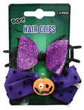 Halloween Hair Clips 2pk Assorted — XH8366