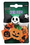 Halloween Hair Clips 2pk Assorted — XH8366
