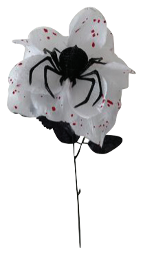 Flower With Spider 38cm Assorted — XH8575