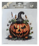 Spooky Glitter Window Sticker Assorted — XH8582