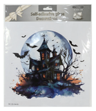 Spooky Glitter Window Sticker Assorted — XH8582