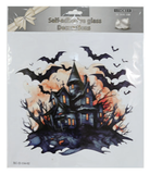 Spooky Glitter Window Sticker Assorted — XH8582