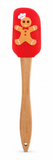 Christmas Spatula with Wooden Handle