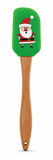 Christmas Spatula with Wooden Handle