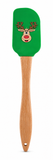 Christmas Spatula with Wooden Handle