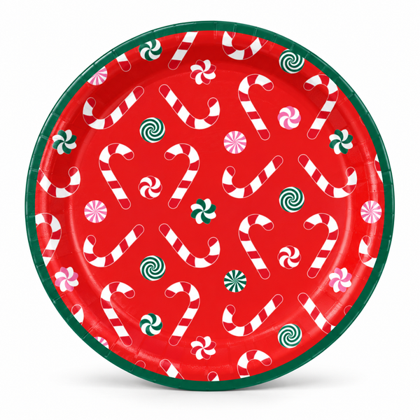 Christmas Paper Plates – 6 Pack, 23cm