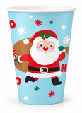 Christmas Paper Cups – 8 Pack, 250mL