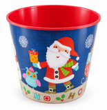 Christmas Plastic Bucket