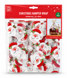 Printed Christmas Hamper Wrap Bags – 2 Pack