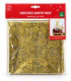 Printed Christmas Hamper Wrap Bags – 2 Pack