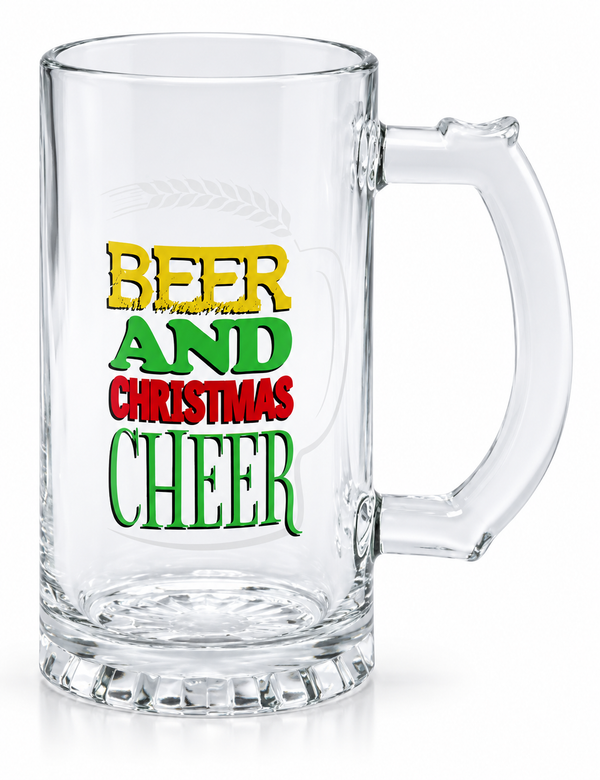 Novelty Christmas Beer Mug 470 mL