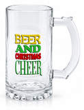 Novelty Christmas Beer Mug 470 mL