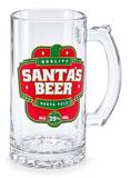 Novelty Christmas Beer Mug 470 mL