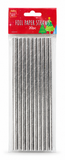 Foil Paper Straws 20 Pack
