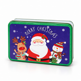 Christmas Character Rectangle Cookie Tin