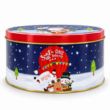 Christmas Round Gift Tin