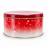 Christmas Round Gift Tin