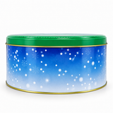 Christmas Round Gift Tin