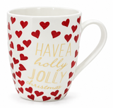 Festive Red Christmas Mug