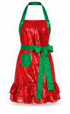 Glam Christmas Apron