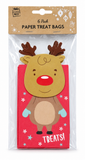Christmas Character Paper Treat Bags – 6 Pack