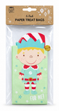 Christmas Character Paper Treat Bags – 6 Pack
