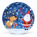 Christmas Metal Serving Tray 32 cm