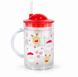 Christmas Glitter Sippy Cup 250 mL