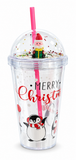 Christmas Confetti Topper Tumbler