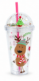 Christmas Confetti Topper Tumbler
