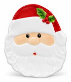 Ceramic Santa Christmas Dish